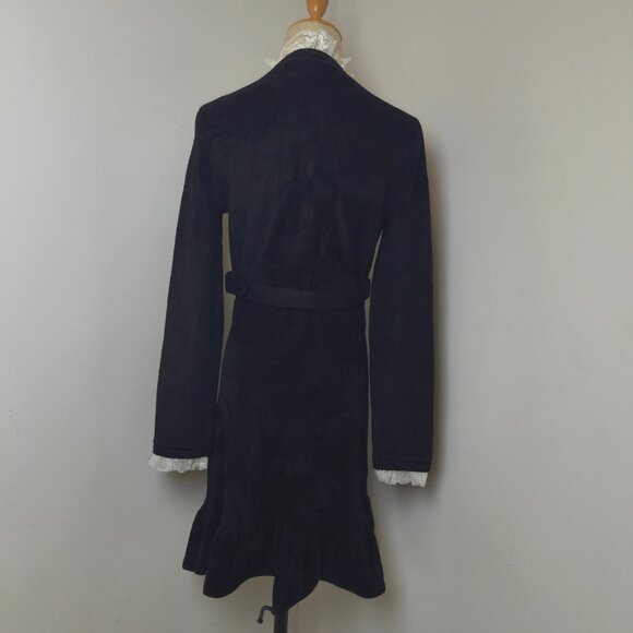 self-portrait Black Chenille Knit Mini Dress size M - Picture 8 of 16